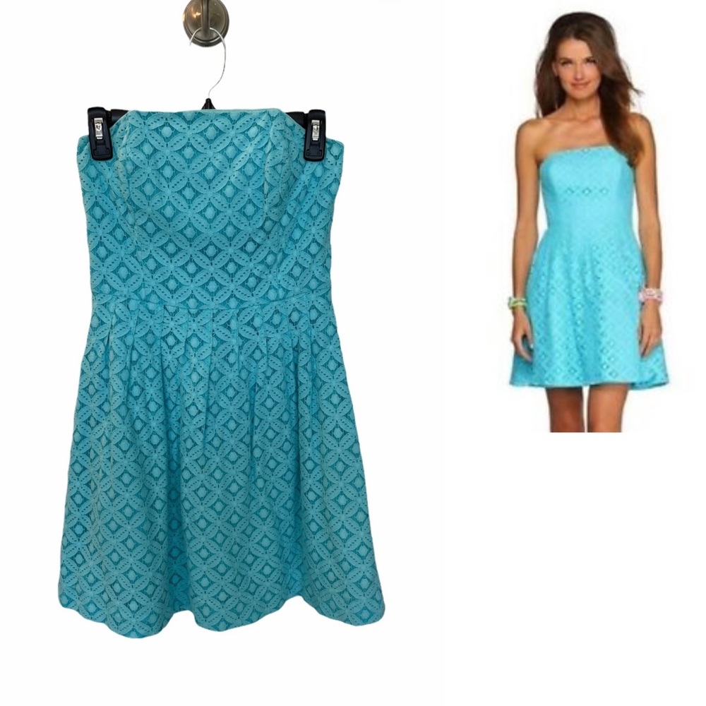 Lily Pulitzer | Turqoise Dress | Size 4